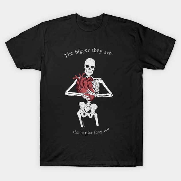 The Harder They Fall T-Shirt by Tommy Devoid